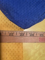 Vintage Carbone’s Pizza MN L Blue Yellow Softball Baseball Team Jersey #5 2Tone