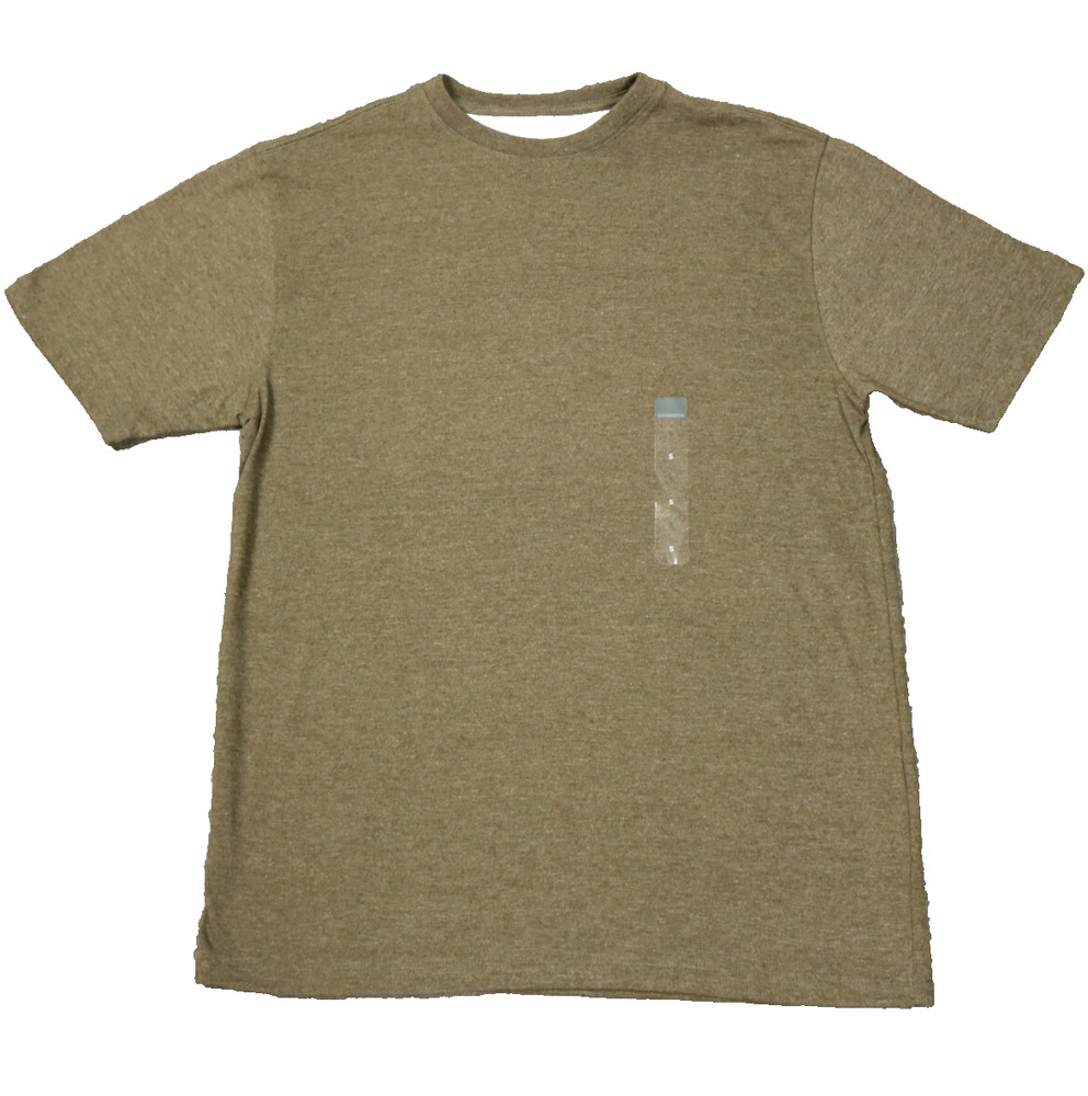Covington Our Softest Tee Cotton Blend Crew Neck Short Sleeve T-Shirt Brown S