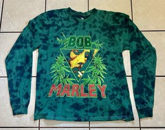 Vintage Bob Marley Longsleeve Shirt XLarge 90s