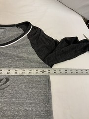 Sauce Hockey Shirt XL Gray 1/2 Sleeve Poly Cotton Rayon Made USA NWT YGI Y0-337
