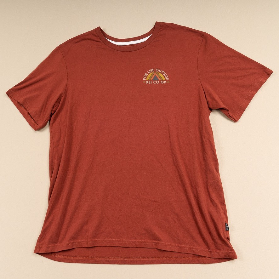 REI Co Op Graphic T Shirt Adult L Oudoor Graphic For Life Outside