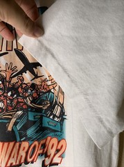 Vintage Airfare War Shirt Mens Sz XL I Survived Travel Promo Tee 90s