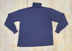 Ralph Lauren Turtle Neck Men’s Size Medium Vintage Blue Long Sleeve Preppy