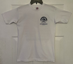 Bayside Local 3 Electrical Workers Union Double Sided White T-Shirt Size Small