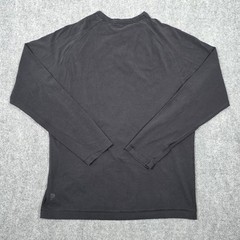 Public Rec Shirt Mens L Black Go To Henley Pima Cotton Stretch Casual
