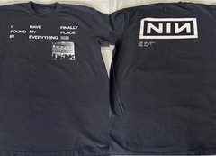 Nine Inch Nails Peel It Back Tour 2026 Lyric Vessel 2 side T-shirt VK09637