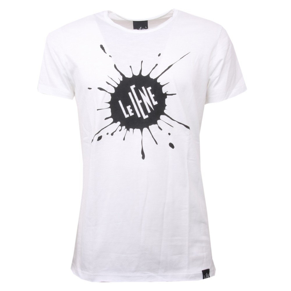 C0684 men’s jersey LE IENE white/black t-shirt men