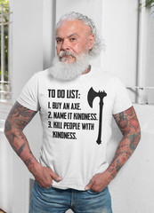 Viking T shirts Sarcastic T-Shirt Norse Odin Funny Viking Shirts Thor Axe Shirts