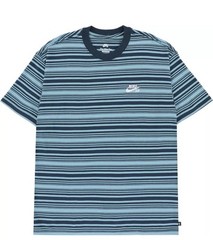 Brand New Mens Nike SB Max90 Skate Stripe T-shirt Denim Turquoise Size L