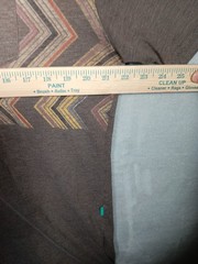 Vissla Men’s XL Brown Geometric Aztec Pocket Crew Neck Short Sleeve T-Shirt