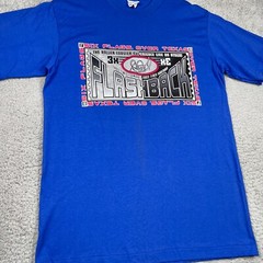 VTG Six Flags Over Texas FLASHBACK Rollercoaster Single Stitch T-Shirt Size L