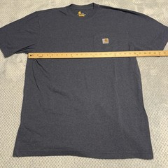 Carhartt Original Fit Gray Pocket T Shirt Tall Large