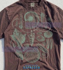 Sea Shells Ocean Life Nautical Beach Coastal Comfort Tee