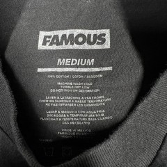 Famous Stars & Strap Shirt Men’s Medium F Logo Graphic Graffiti Brick Wall