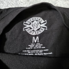 WWE Mens M T-Shirt Black Bray Wyatt Family Dont Stray Sheep Mask Graphic 2013