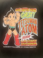 Mighty Atom Boy XL Tetsuwan 1990s ￼Shin Tezuka Production Shirt Never Worn
