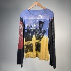 Adamaneven Andy Warhol Jean Michel Basquiat Graphic T-shirt Size M L 40” Chest