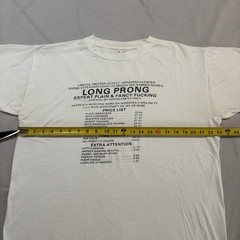 Vintage 90s Sex Humor Tee Sz XL Vulgar Long Prong Single Stitch