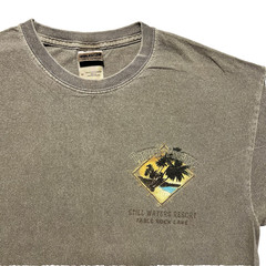 Still Waters Resort Table Rock Lake T Shirt Mens M Brown Trapped In Paradise