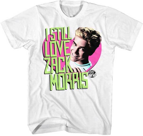 Saved By The Bell Zack Heart Photo I Still Love Zack Morris Men’s T Shirt