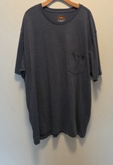The Foundry Pocket T-Shirt Blue Cotton Poly Big And Tall Mens 2XLT NEW NWOT