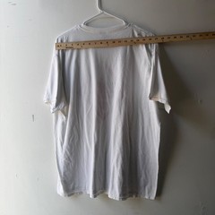 Vintage Fruit of the Loom Lofteez I AM I RUN Graphic T-Shirt White XL Mens 90s
