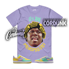 Dunk Easter Air Force 1 Emerald Yellow Hydrangeas Pink Foam Shirt MatchITP