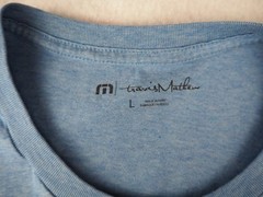 Travis Matthew DAD BOD MAKE OUR BODY GREAT AGAIN Blue Short Sleeve T Shirt Sz L