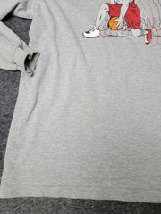 AND1 Shirt Mens Large Gray Long Sleeve Basketball Player Graphic Tee T-Shirt