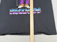 Death Row Records Shirt Adult Black Medium Recording Company Rap Hip Hop Music