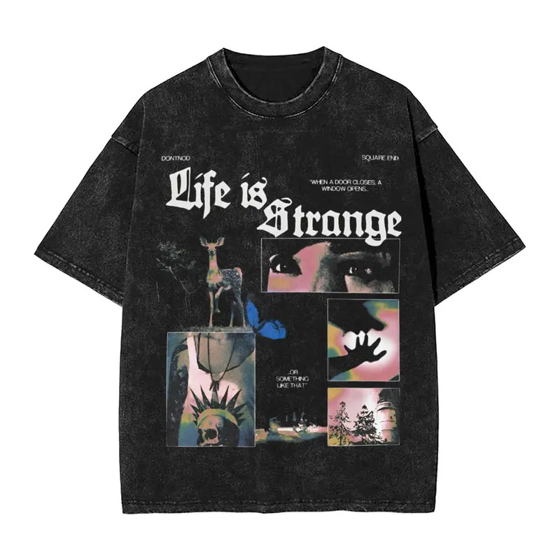 Trapped by Destiny T Shirt Life Is Strange Vintage Tops, Graphic Tees T-Shirt