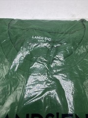 Lands’ End Super T XL 46-48 Long Sleeve T-Shirt New In Package “Court Green”