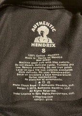 AUTHENIC HENDRIX Men’s T Shirt Bright Multicolored Graphic Size S Cotton NEW