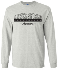 Bakersfield California State T-Shirt Long Sleeve Graphic Tees Unisex Apparel