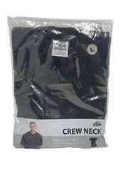 Pro5 Heavy Duty Crew Neck Men’s T Shirt Short Sleeve Black 100% Cotton M-XXL