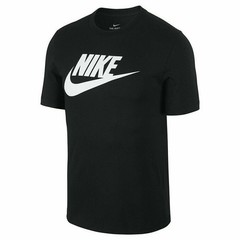 Nike Men’s Athletic Wear Short Sleeve Logo Swoosh Printed Gym Active T-Shirt
