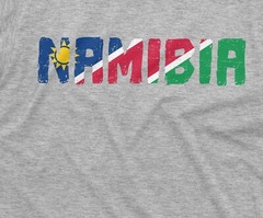 Men’s Namibia T-shirt Namibian Flag Coat of Arms Nation Country Independence day