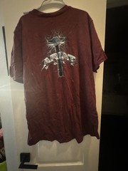 Ariat Men’s Rebar Cotton Strong Hardhead Graphic T-Shirt in Burgundy Heather