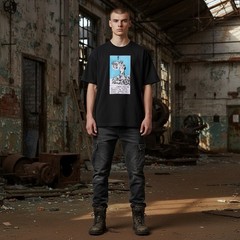 Supreme Liberty Tee Size Med Black FW24 Supreme New York New In Bag SS24