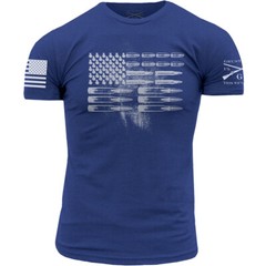 Grunt Style Ammo Flag T-Shirt – Royal Blue