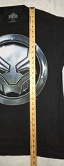 Mens Marvel Wakanda Forever Short Sleeve T Shirt Black Large