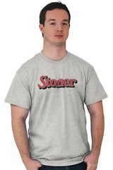 Stoner Smoker Weed Marijuana Pot 420 Gift Womens or Mens Crewneck T Shirt Tee