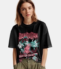 Dandadan T-shirt Okarun Shirt Momo Seiko Ayase Top Aira Turbo Granny Unisex Tee