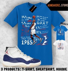 Shirt To Match AJ 11 Rare Air 2025 Sneaker Matching Tee MJ 23 Accolades T-Shirt