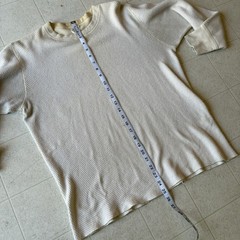 VTG 1970s Military Waffle Knit Thermal Shirt Men’s Large Made In USA Surplus