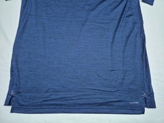 Adidas Mens Gym + Tee Running Training Multi Sports Dark Blue Shirt JW7276