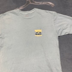 Vans Dual Palm Delivery Service T Shirt Mens Medium Gray Crew Neck Classic Fit