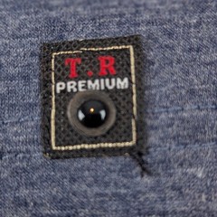 Tailored Recreation Premium Mens XL Heather Blue Crewneck T-Shirt Short Sleeve