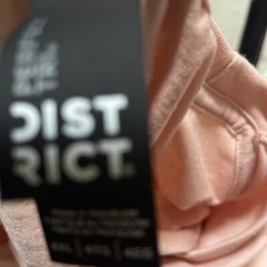 District Perfect Tri Short Sleeve t Shirt Socialism Never Works Size 4 XL