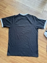Adidas Black And White Adicolor Classics Men’s L 3-Stripes Tee Shirt Set of Two